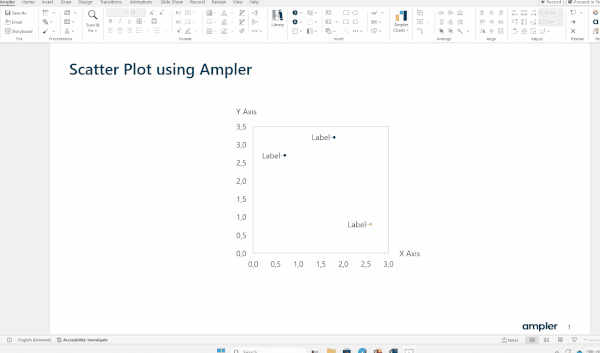 Insert Scatter Plot Ampler (GIF) 